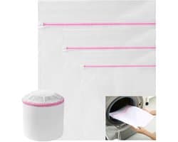SolidChoice - Waszak met Ritssluiting - Bescherm je Kleding - Perfect voor Beha's en Babykleding - Geschikt voor Wassen - Duurzaam en Handig - Transpa