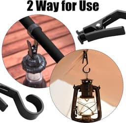 8 stuks wasknijpers - tentdak - tentclips - lichthaken - laarzenklem - campingtent - haken - outdoor - handdoeken - clips - theedoeken voor camping en outdoor accessoires — thumbnail 5