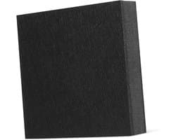 Geluidsisolatie Pad - Geluidsdempende Mat - Apparatuur Dempen - Effectieve Geluidsreductie - 20 x 20 x 4.8 cm - Zwart