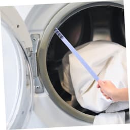 Wasmachine Borstel - Spleet Reiniger - Diepe Reiniging - Verlengd Handvat - 60 cm Lengte - Grijs — thumbnail 4
