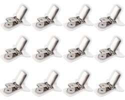 Dailygoods- Dekbedclips voor Dikke Dekbed - 12 Stuks - Dekbedbevestigingsclips - Lakenbevestigingsclip - Beddengoedaccessoires - Lichtgewicht en Praktisch - Beddengoedclips