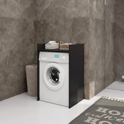 Wasmachine Ombouw - Opbouwmeubel - Kast Wasdroger - Meubel - badkamer — thumbnail 2