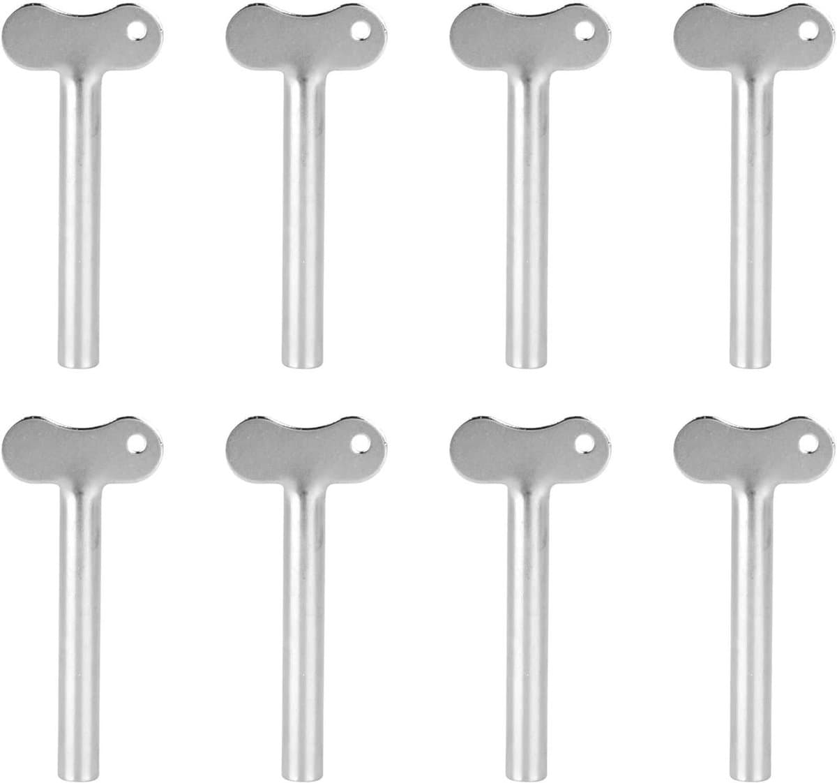 Dailygoods - Metalen Buisknijper - Tandpasta Knijper - Roestvrij Staal - 8 Stuks - Cosmetische Olie Knijper - Handig voor Verf en Crème - Geschikt voo — afbeelding 1