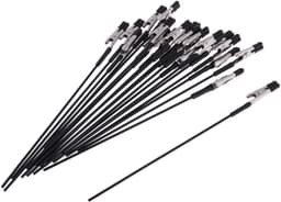 Modelbouw Clips - Hobby Gereedschap - Onderdelen Schilderen - Met Houder Basis - 20 Stuks - Zwart — thumbnail 2