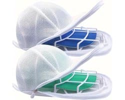 Cap Washer - 2 Stuks - Pet Wasbeschermer Frame voor Wasmachine - Voorkomt Vervorming en Kreukels - voor Baseballpetten, Sportpetten en Petonderhoud Zonder Vervorming