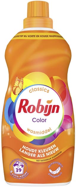 Robijn Klein & Krachtig Wasmiddel Color 39 Wasbeurten 1,19 liter — thumbnail 1