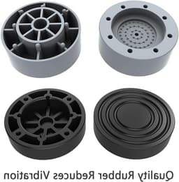 Vibratie Demper voor Wasmachine, Rubber Pads voor Antivibratie, Universele Vibration Dampening, Geluidsreductie en Stabiliteit — thumbnail 2