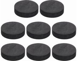 Luidspreker Isolatiepads - Schokdempers - Trillingen Dempen - Antislip Schuim - 8 stuks 40mm - Zwart