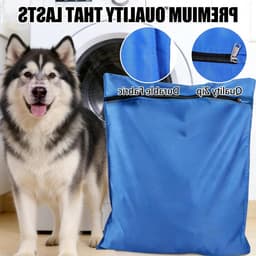 Honden- en kattenwaszak, grote waszak voor huisdieren, voorkomt haarblokkades in de wasmachine (65×70cm) — thumbnail 5