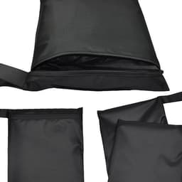 Dailygoods- Waszak Waterdicht - Opbergtas 36 x 30 cm - Herbruikbaar met Rits - Ideaal voor Gym/Sport - Duurzaam Oxford Materiaal - Bescherming tegen Vuil - Opbergzak — thumbnail 3