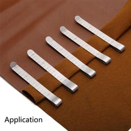 Naaiclips Set - Quilten Benodigdheden - Stof Bevestigen - Roestvrij Staal - 20 Stuks - Zilver — thumbnail 2