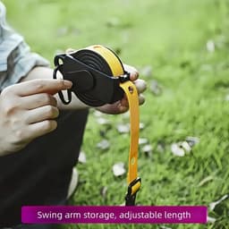 Intrekbare Waslijnen - Reis Waslijn - Binnen Buiten - Zware Belasting 10kg - 3.6 Meter - Grijs — thumbnail 3