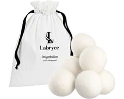 Labryce - Drogerballen – 6 Stuks – Wollen Drogerballen 7 cm — afbeelding 1
