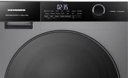 Heinner HWM-HMK1014IVTA+++ Wasmachine 10 kg – 1400 tpm – Inverter motor – Touchbediening – Allergievriendelijk – Energieklasse A – Titanium Grijs – 5 jaar garantie — thumbnail 3