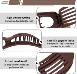 4 stuks Luxe Antislip Haarspeldenset voor Dames - Stevige Klemmen voor Alle Haartypes — thumbnail 3