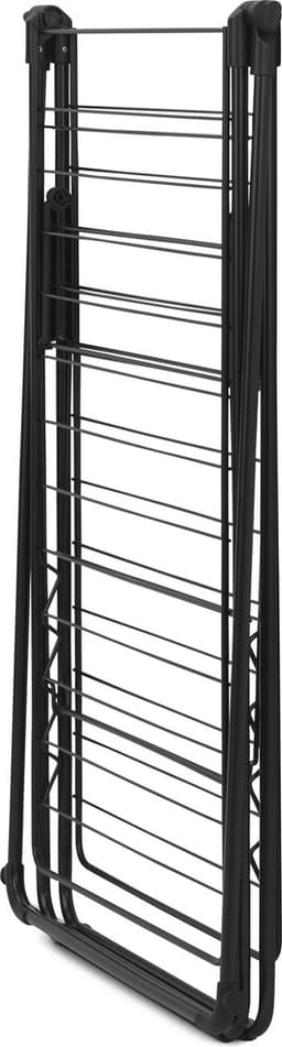 Brabantia HangOn Droogrek 25m - met Stang - Inklapbaar Wasrek - Matt Black — thumbnail 4
