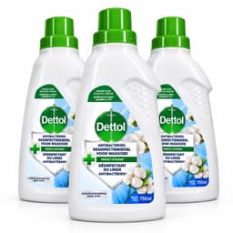 Dettol Antibacterieel Desinfectiemiddel voor wasgoed - Jasmijn en Lelie - Wastoevoeging - 3x750ml — thumbnail 1
