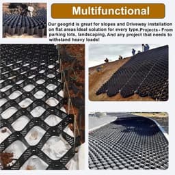 Grind Stabilisatie Grids - Bodem Stabilisator Erosie Controle - Pad Aanleg - Heavy Duty Ontwerp - 40 x 40 cm — thumbnail 2