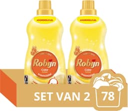 Robijn - Vloeibaar Wasmiddel - Klein & Krachtig- Zwitsal - 2 flessen - 78 wasbeurten - Voordeelverpakking — thumbnail 1