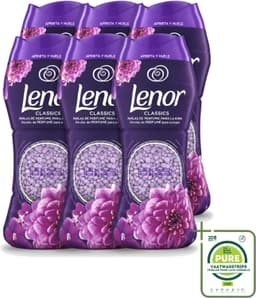6 x Lenor Unstoppables – Geurbooster – Amethyst – 210 g - Grootverpakking - Vaatwasstrips - Geurbooster Was - Wasgeur - Wasgeur Intens - Wasgeur Langdurig - Wasgeur Amethyst — thumbnail 1