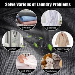 5 Stuks Diverse Maten Rechthoekige Rits Mesh Waszakken voor Kleding en Ondergoed — thumbnail 3