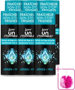 6 x Lenor Unstoppables - Geurbooster - Fris - 13 Wasbeurten - Bulkverpakking - Geurbooster - Douchemop - Frisheid — thumbnail 1