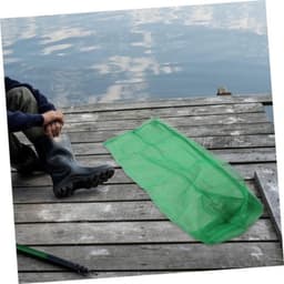 Viszak - Draagbaar opbergnet - Voor visopslag - Opvouwbaar ontwerp - 120x70cm - Groen — thumbnail 2