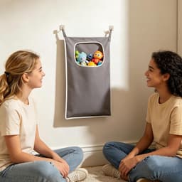 Wasmand voor wandmontage, organizer, draagbaar — thumbnail 4