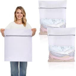2 stuks wasnet, groot, 50 x 60 cm, wasnet voor wasmachine — thumbnail 1