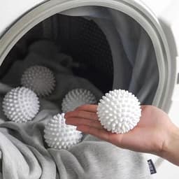 6 Pack Herbruikbare Drogerballen voor Pluizige Kleding - Set van 6 Stuks - Voor — thumbnail 3
