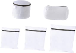 1 Wasnet Voor Ondergoed Mesh Waszakken Om Deformatie Te Voorkomen Geschikt Voor Wasmachine Wit 5 Stuks — thumbnail 1