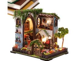 Volwassenen Miniatuur Huis Kits Warm Licht Realistisch Creatief Plezi