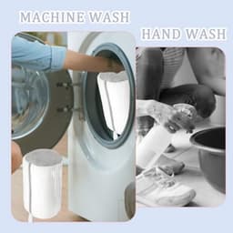 Schoenwaszakken - 2 Stuks wit voor de wasmachine — thumbnail 4