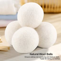 Wollen Droogballen voor Kleding met Waterabsorptie en Statische Eliminerende Eigenschappen — thumbnail 5