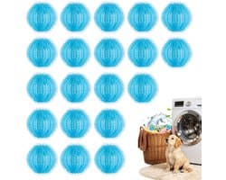 Set van 20 Lint Balls voor de Wasmachine, Dierenhaarverwijderaar