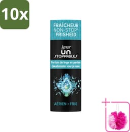 10 x Lenor Unstoppables - Geurbooster - Fris - 13 Wasbeurten - Bulkverpakking - Geurbooster - Douchemop - Frisheid — thumbnail 1