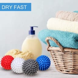 4x Energiebesparende Wasdrogerballen - Drogerballen - Diverse Kleur - Wasdroger Droogballen – Wasbol – Was bal - Wasballen – Wasdroger - Ballen- Bwa Commerce — thumbnail 3