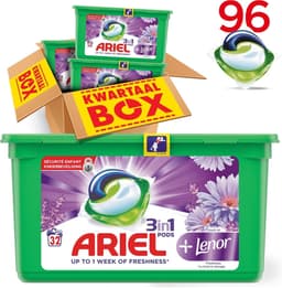 ARIEL PODS+ Lenor 32ct — thumbnail 1