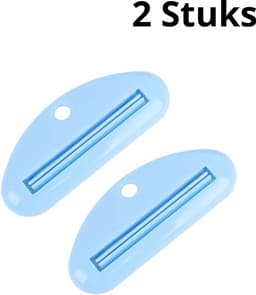 Tandpasta Knijpers Tube Clip Blauw 2 stuks | Tube Knijper | Tandpasta | Uitknijper | Tubeknijper | Tandpastaknijper — thumbnail 1