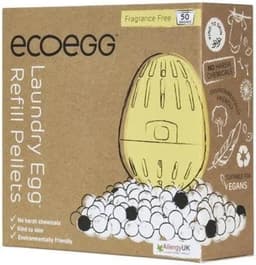 EcoEgg - Wasballen Ei Navulling Parfumvrij - Wasparels 50 Wasbeurten - Hypoallergeen - Voor Gevoelige Huid — thumbnail 2
