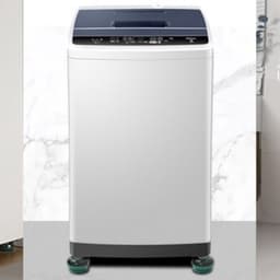 Wasmachine Verhoger - Wasdroger - Koelkast Verhoger - Met Wielen - Ombouw - 4 Stuks - Wit — thumbnail 3