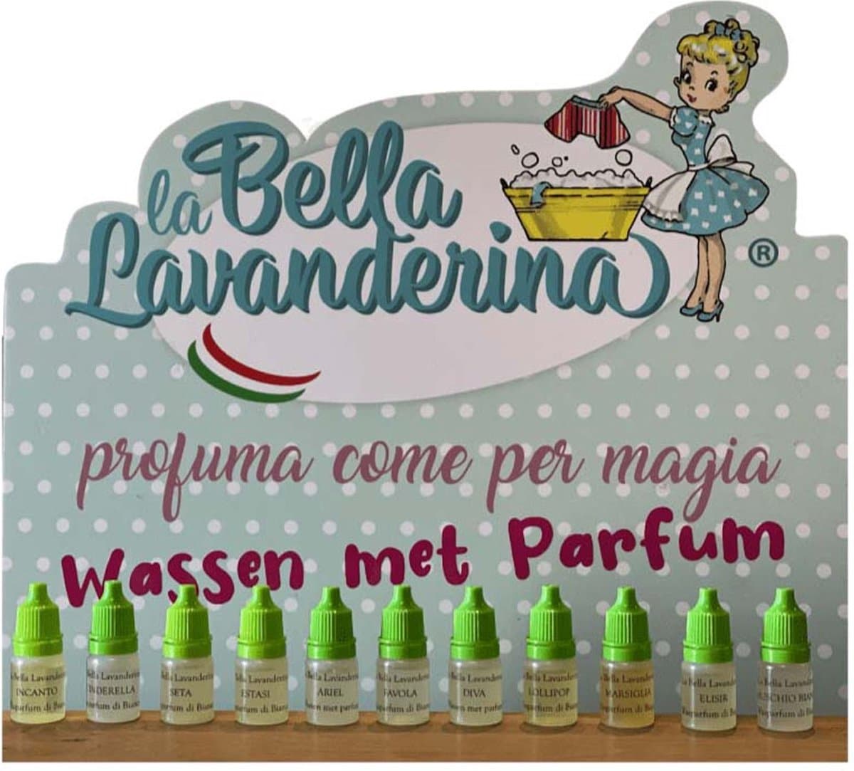 Wasparfum La Bella Lavanderina, Proefpakket -10 x 5ml — afbeelding 1