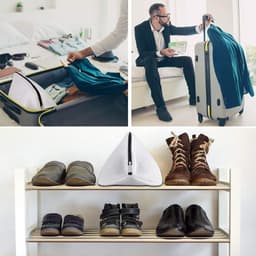 Schoenen Waszak 5 Stuks Schoenenbeschermer voor Wasmachine Schoenen Waszak met Rits Waszak voor Wasmachine Schoenen Wasnet voor Schoenen / Sportschoenen — thumbnail 3
