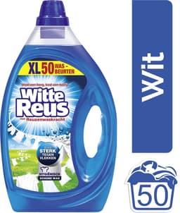Witte Reus Gel Wasmiddel - Vloeibaar - 50 wasbeurten — thumbnail 1