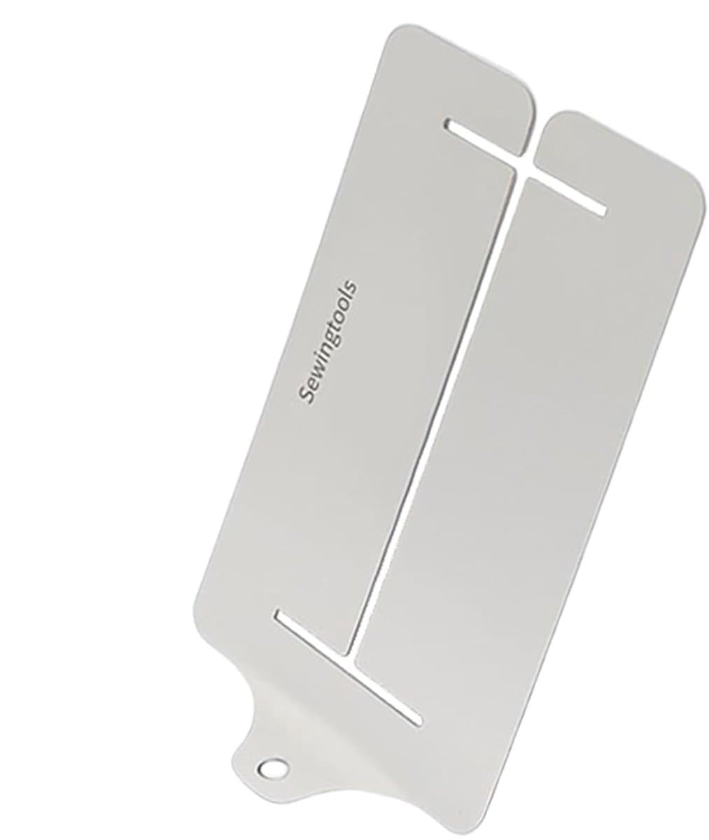 Naaiclips - Zoomklem stof - Stof zomen - Roestvrij staal - 10 x 6 cm - Zilver — afbeelding 1