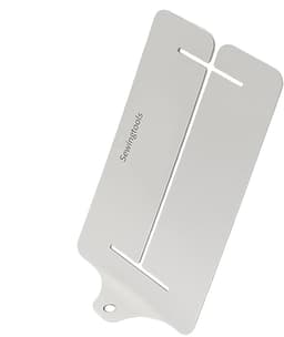 Naaiclips - Zoomklem stof - Stof zomen - Roestvrij staal - 10 x 6 cm - Zilver — thumbnail 1