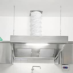 Afvoerslang Flexibel - PVC Buis Ventilatie - Afzuiging Ventileren - Met Staaldraad Versterkt - 100 mm x 3 m - Wit — thumbnail 3