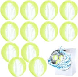 Huisdierhaarverwijderaar 12 Stuks - Herbruikbare Pluizige Ballen - Geschikt voor Wasdroger - m-winkel — thumbnail 1