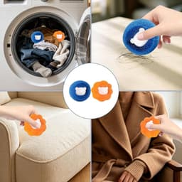 Dierenhaarverwijderaar 8 stuks - herbruikbaar - zacht materiaal - effectief voor wasgoed - ShopVlot — thumbnail 3