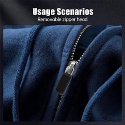 12-delige reparatieset met ritssluiting voor universele vervangende rits met afneembare schuiver - compatibel met koffers, laarzen, jassen en rugzakken — thumbnail 4